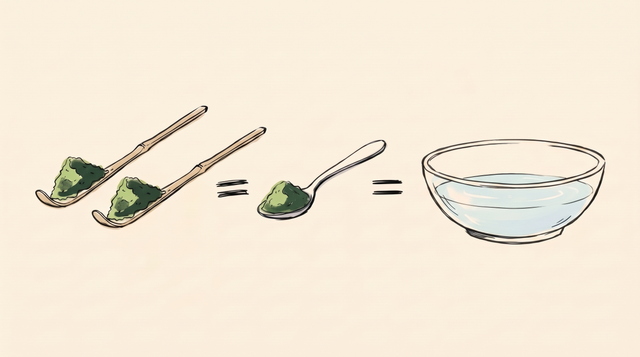 How Much Matcha Per Cup? Grams, Spoons and Water Ratios