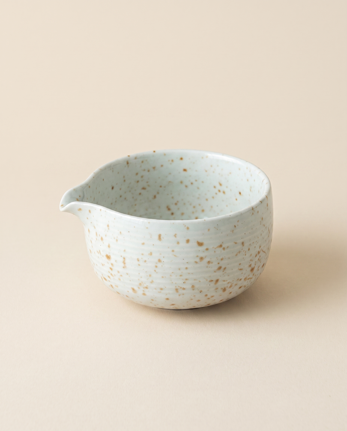 Stoneware Matcha Bowl – Yellow