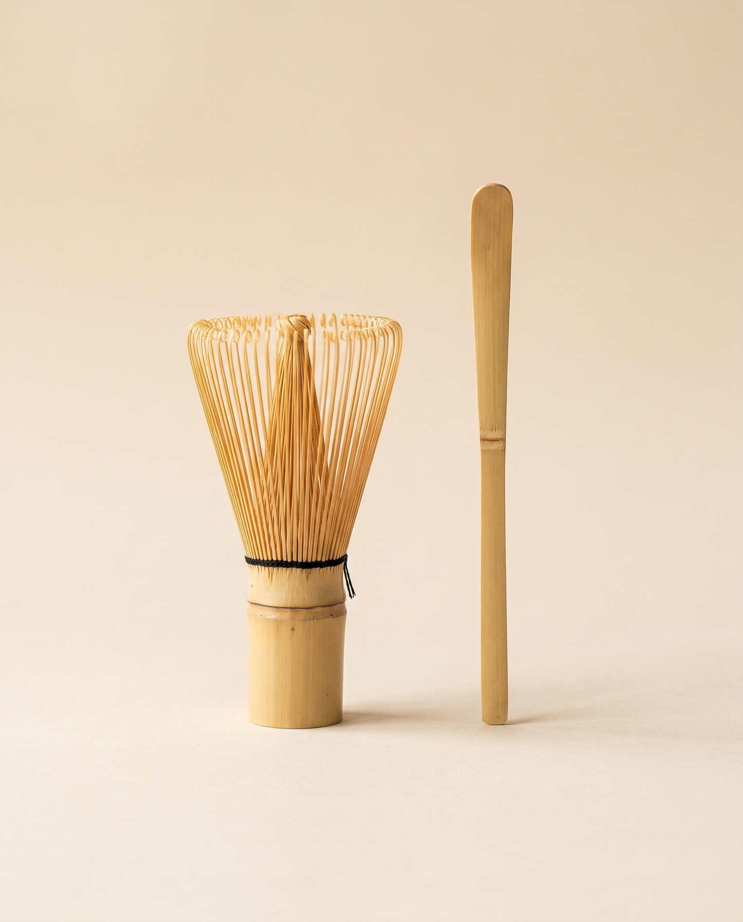 Bamboo Whisk & Scoop Set (multi-colour)