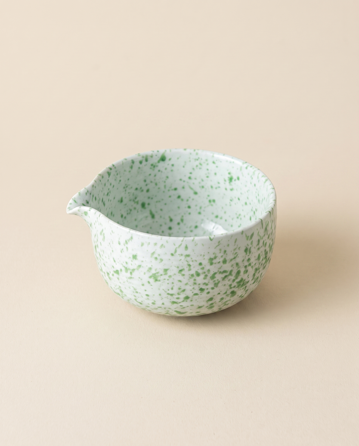Stoneware Matcha Bowl – Green