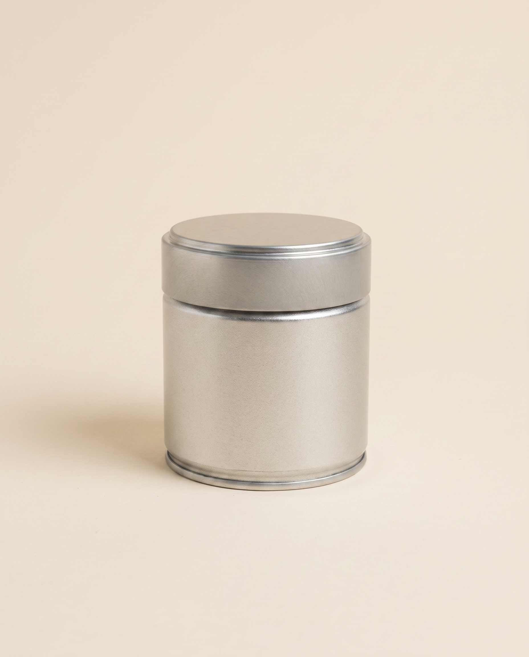 Matcha Storage Tin – Silver