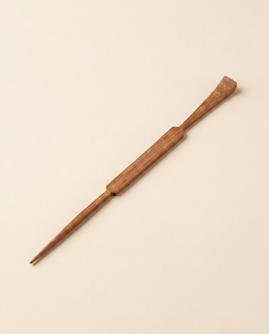 Bamboo Matcha Scoop (Chashaku) – Style 02