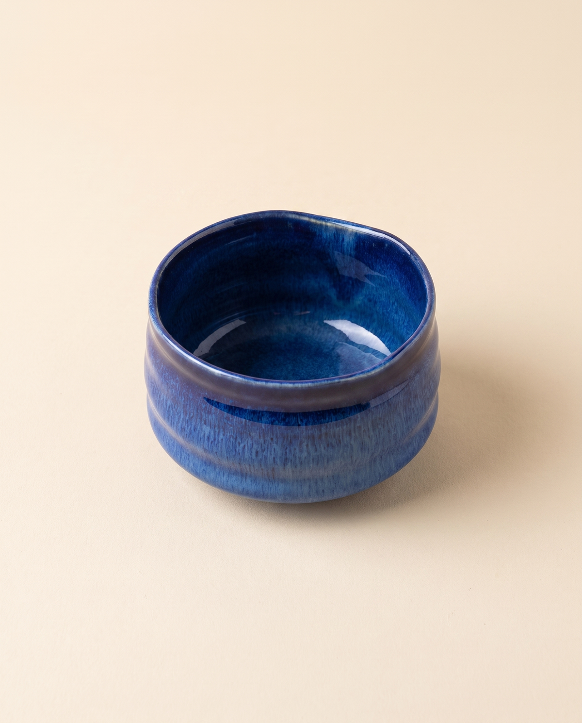 Ceramic Matcha Bowl 550 ml – Blue