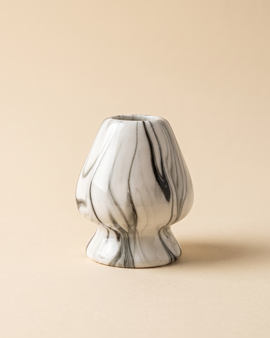 Marble Ceramic Whisk Holder – Marble Black