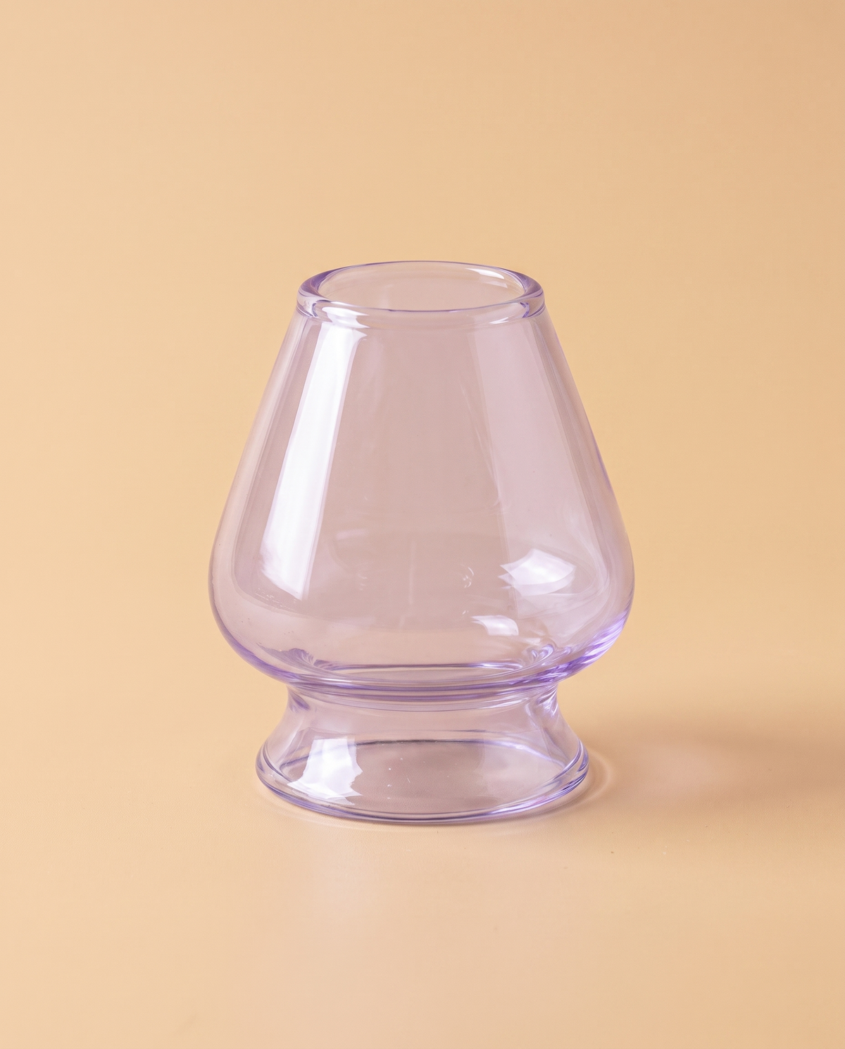 Glass Whisk Holder – Purple