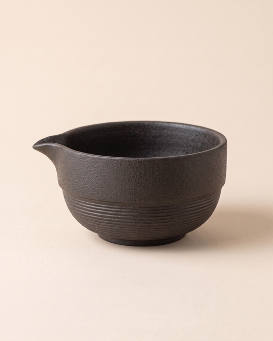 Stoneware Matcha Bowl 500 ml – Black