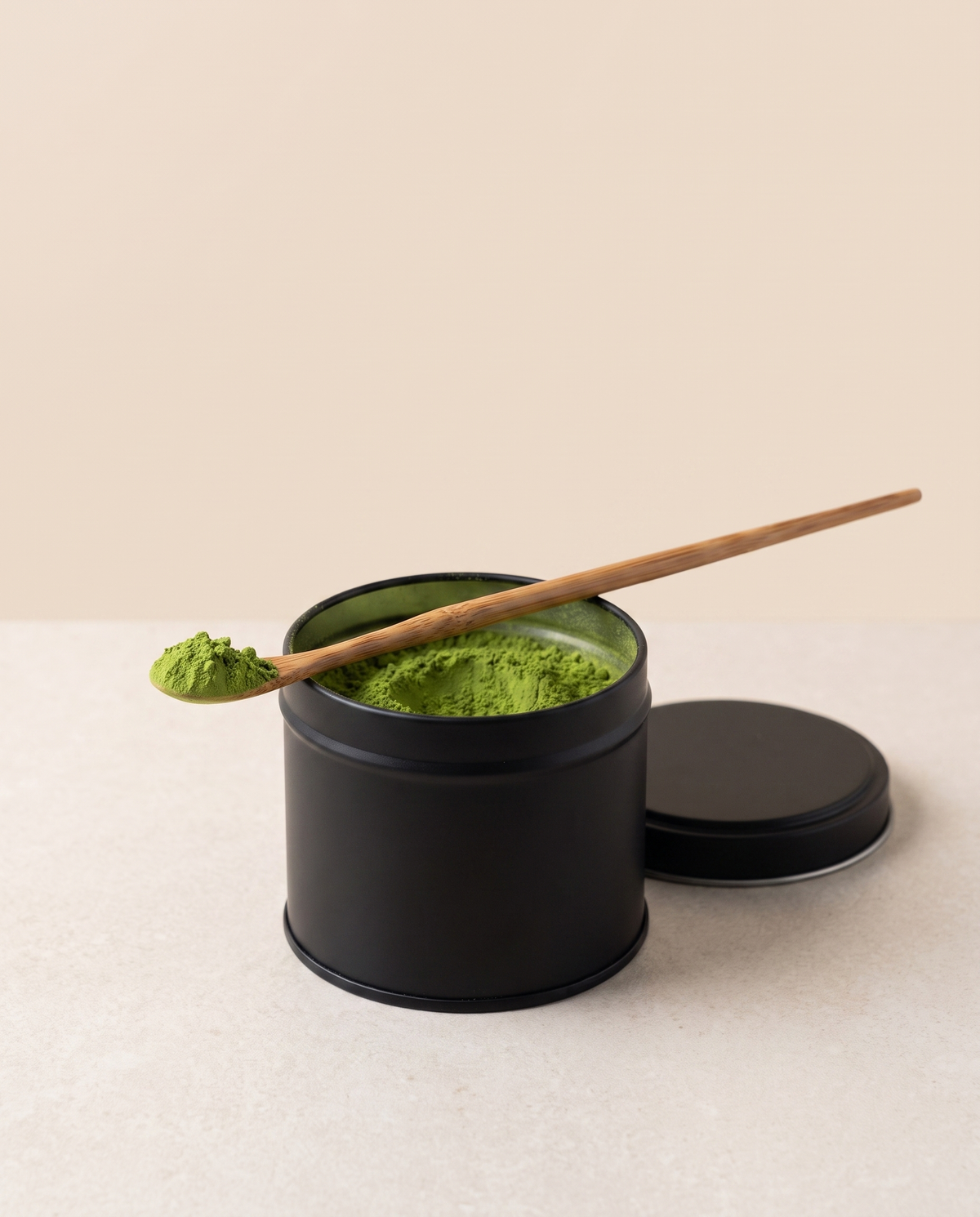In use: Bamboo Matcha Scoop (Chashaku) – Style 05