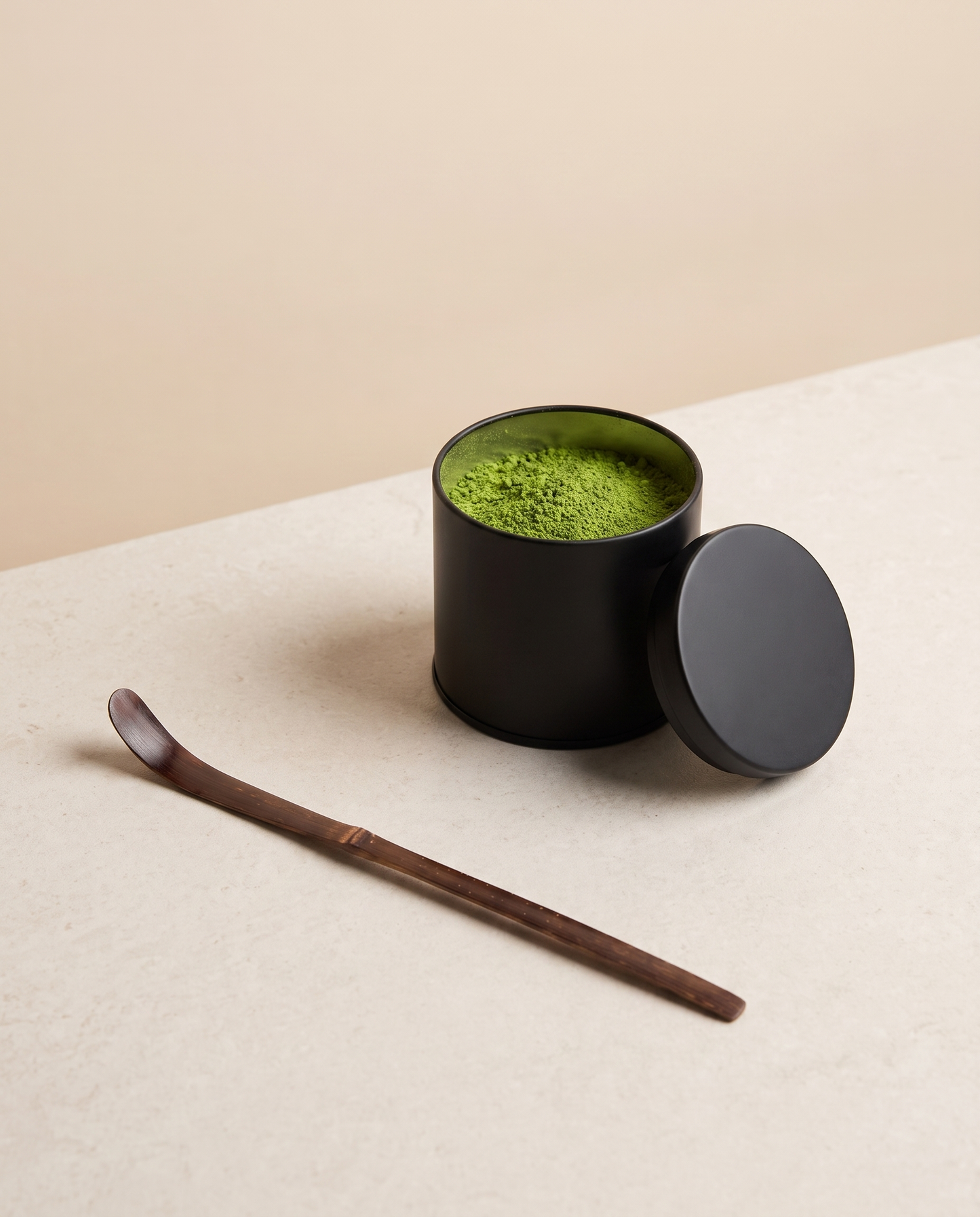In use: Bamboo Matcha Scoop (Chashaku) – Style 06