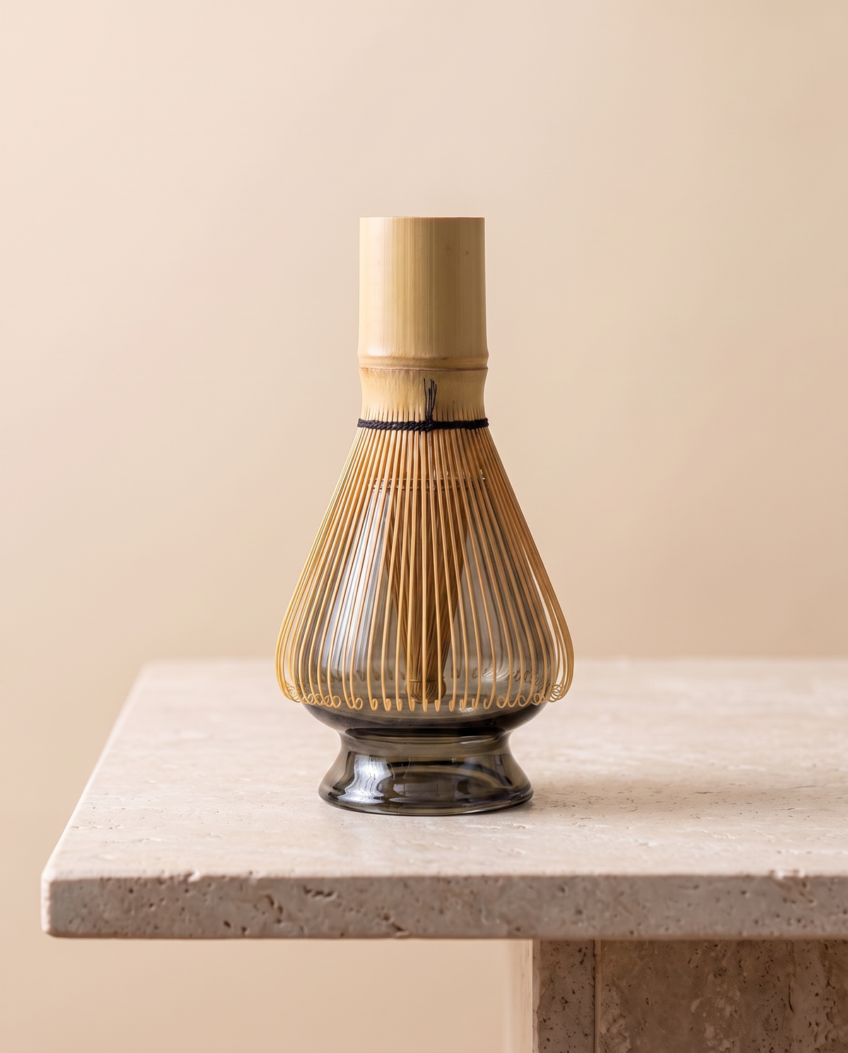 In use: Glass Whisk Holder – BK